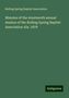 Boiling Spring Baptist Association: Association, B: Minutes of the nineteenth annual session of, Buch