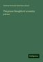 Andrew Kennedy Hutchison Boyd: The graver thoughts of a country parson, Buch