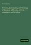 Henry Cowles: Proverbs, Ecclesiastes, and the Song of Solomon: with notes, critical, explanatory and practical, Buch