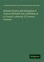 Connop Thirlwall: Remains literary and theological of Connop Thirlwall, late lord Bishop of St. David's. Edited by J.J. Stewart Perowne, Buch