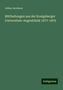 Julius Jacobson: Mittheilungen aus der Konigsberger Universitats-Augenklinik 1877-1879, Buch