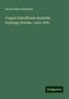 Károly Mária Kertbeny: Ungarn betreffende deutsche Erstlings-Drucke, 1454-1600, Buch