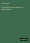 Franz Overbeck: Zur Geschichte des Kanons: zwei Abhandlungen, Buch