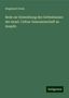 Siegmund Gross: Gross, S: Rede zur Einweihung des Gotteshauses der israel. C, Buch