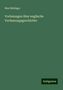 Max Büdinger: Vorlesungen über englische Verfassungsgeschichte, Buch