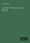 Joseph Sabin: Sabin, J: Dictionary of books relating to America, Buch