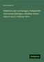 Karl Esmarch: Esmarch, K: Friedrich Carl von Savigny: Festgedicht zum hund, Buch