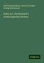 Adolf Bernhard Meyer: Meyer, A: Index zu L. Reichenbach's ornithologischen Werken, Buch