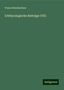 Franz Steindachner: Ichthyologische Beiträge (VII), Buch