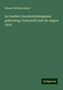 Eduard Wilhelm Sabell: Zu Goethe's hundertdreissigstem geburtstag: Festschrift zum 28. august 1879, Buch