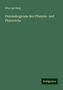 Otto Carl Berg: Pharmakognosie des Pflanzen- und Thierreichs, Buch