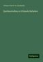 Johann Paul R. W. Eichholtz: Eichholtz, J: Quellenstudien zu Uhlands Balladen, Buch