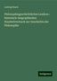 Ludwig Noack: Philosophiegeschichtliches Lexikon : historisch-biographisches Handwörterbuch zur Geschichte der Philosophie, Buch