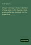 Frank M. Davis: Always welcome: a choice collection of song gems for the Sunday school, prayer and praise meetings and the home circle, Buch