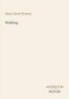 Henry David Thoreau, Walking. Antiquum Novum. Schlichtes, minimalistisches Design mit sanften Farben., Buch
