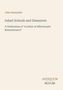 Der Text zeigt den Titel und Autor eines Buches: "Infant Schools and Dissenters" von John Alexander. Unten: "ANTIQUUM NOVUM"., Buch