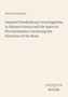 Text: "Martin Ramström. Emanuel Swedenborg's Investigations in Natural Science..." Unten rechts: "Antiquum Novum".