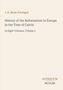 „J. H. Merle d'Aubigné: History of the Reformation in Europe in the Time of Calvin. In Eight Volumes, Volume 5.“ Beige Hintergrund, Logo unten rechts., Buch