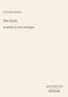 Carl Sternheim, "Der Snob", Komödie in drei Aufzügen. Stilvolles, minimalistisches Design mit Verlagslogo unten., Buch