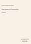 „Clara Louise Burnham. The Queen of Farrandale. A Novel. ANTIQUUM NOVUM“. Schlichte Buchcovergestaltung., Buch