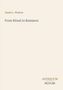 "Jessie L. Weston. From Ritual to Romance. ANTIQUUM NOVUM unten rechts. Schlichtes Cover auf beigem Hintergrund.", Buch