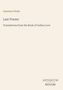 Laurence Hope, Last Poems, Translations from the Book of Indian Love. Unten rechts kleines Logo mit "ANTIQUM NOVUM"., Buch