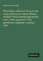 Ambrose Lewis Vago: Phrenology vindicated: being a reply to the article by Dr Andrew Wilson, entitled "The old phrenology and the new", which appeared in "The gentleman's magazine", January, 1879, Buch, Buch