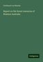 Ferdinand Von Mueller: Report on the forest resources of Western Australia, Buch