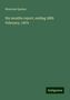 Montreal Quebec: Six months report, ending 28th February, 1879, Buch