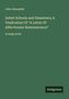 Titel: "Infant Schools and Dissenters". Autor: John Alexander. Unten rechts steht "Antigonos". Grünen Hintergrund., Buch