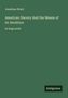 Text: "Jonathan Ward, American Slavery And the Means of its Abolition, in large print, Antigonos." Grüner Hintergrund., Buch