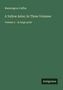 Titel: "A Yellow Aster; In Three Volumes", Autor: Mannington Caffyn. Dunkelgrüner Hintergrund, unten rechts: "Antigonos"., Buch