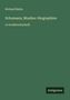 Richard Batka, Schumann; Musiker-Biographien in Großdruckschrift. Unten rechts: "Antigonos". Grüner Hintergrund., Buch
