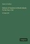 Titel: "History of Taxation in Rhode Island; To the Year 1790". Autor: Henry B. Gardner. Grüner Hintergrund, Logo: "Antigonos"., Buch