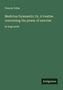 Text: "Francis Fuller. Medicina Gymnastic; Or, A treatise concerning the power of exercise. in large print. Antigonos." Grün., Buch