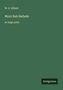Text: „W. S. Gilbert“, „More Bab Ballads“, „in large print“, „Antigonos“. Dunkelgrüner Hintergrund, minimalistisches Design., Buch
