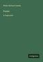 Walter Richard Cassels, Poems, in large print. Grüner Hintergrund, Logo "Antigonos" unten rechts.