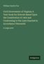 William Fayette Fox. Titel über die Verfassung Virginias von 1902. "Antigonos"-Logo unten rechts auf grünem Hintergrund.