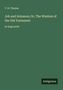 Titel: „Job and Solomon; Or, The Wisdom of the Old Testament“. Autor: T. K. Cheyne. Unten steht „Antigonos“. Hintergrund grün., Buch