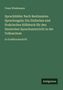 Franz Wiedemann, Sprachbilder Nach Bestimmten Sprachregeln; Hilfsbuch für Sprachunterricht, in Großdruckschrift. Antigonos., Buch