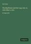 Azel Ames: The Mayflower and Her Log; July 15, 1620-May 6, 1621, in large print. Grüner Hintergrund, unten "Antigonos"., Buch