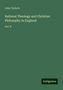 John Tulloch: Rational Theology and Christian Philosophy in England, Buch