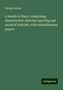 George Rooper: A month in Mayo: comprising characteristic sketches sporting and social of Irish life, with miscellaneous papers, Buch