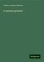 Johann Joseph Hoffmann: Hoffmann, J: Japanese grammar, Buch