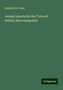 Bristol N. H. Town: Town, B: Annual reports for the Town of Bristol, New Hampshi, Buch