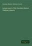 Hawaiian Mission Children'S Society: Society, H: Annual report of the Hawaiian Mission Children's, Buch