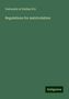 University of Halifax N. S.: Regulations for matriculation, Buch