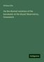 William Ellis: On the diurnal variation of the barometer at the Royal Observatory, Greenwich, Buch