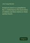 John George Marshall: Scriptural answer to a pamphlet by Rev. A. Sutherland on the moral status of children and their relation to Christ and his Church, Buch