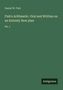 Text: "Daniel W. Fish. Fish's Arithmetic. Oral and Written on an Entirely New plan. No. 1. Antigonos." 
Grüner Hintergrund.